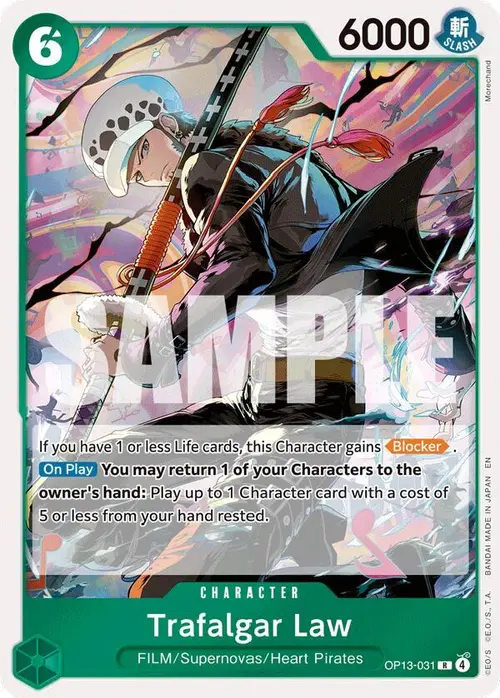 Trafalgar Law card art