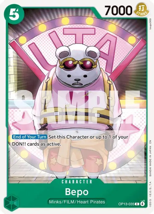 Bepo card art