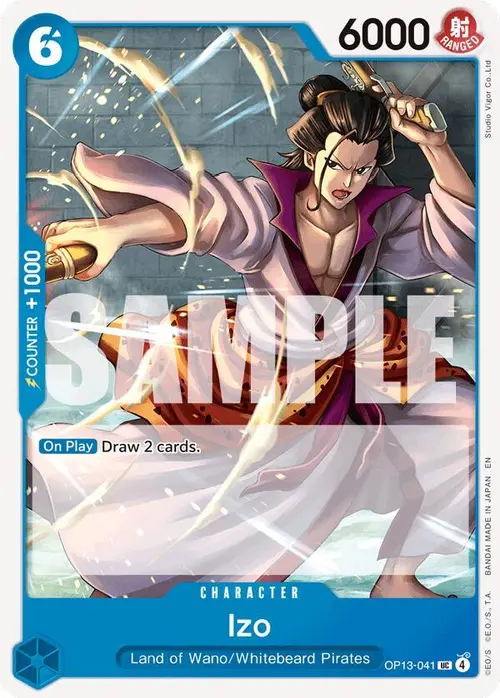Izo card art