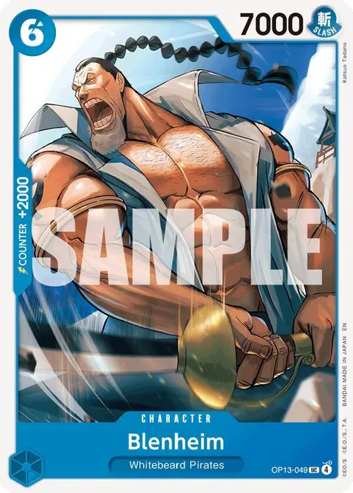 Blenheim card art