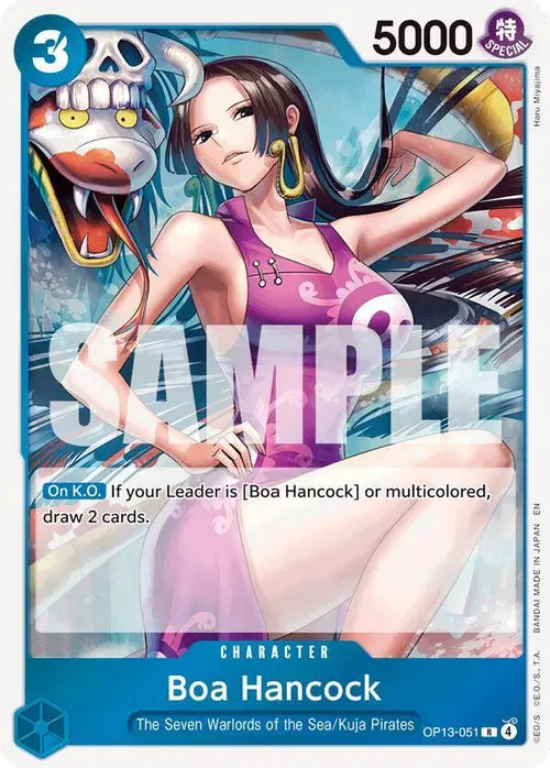 Boa Hancock card art