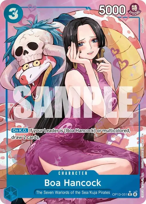 Boa Hancock (Alternate Art) card art