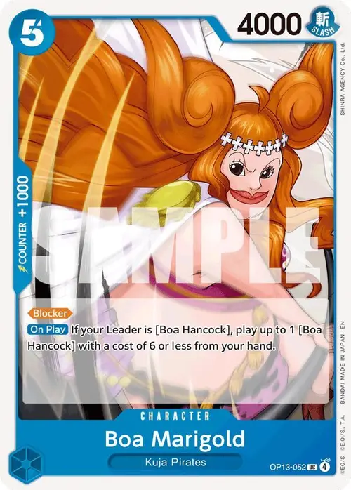 Boa Marigold card art