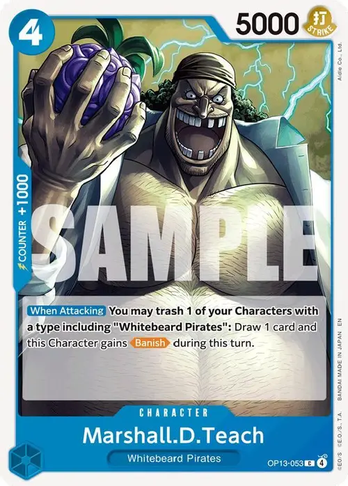 Marshall.D.Teach card art
