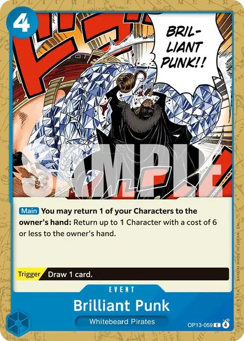 Brilliant Punk card art