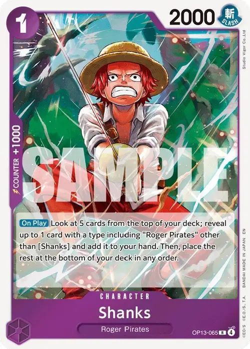 Shanks (065) card art