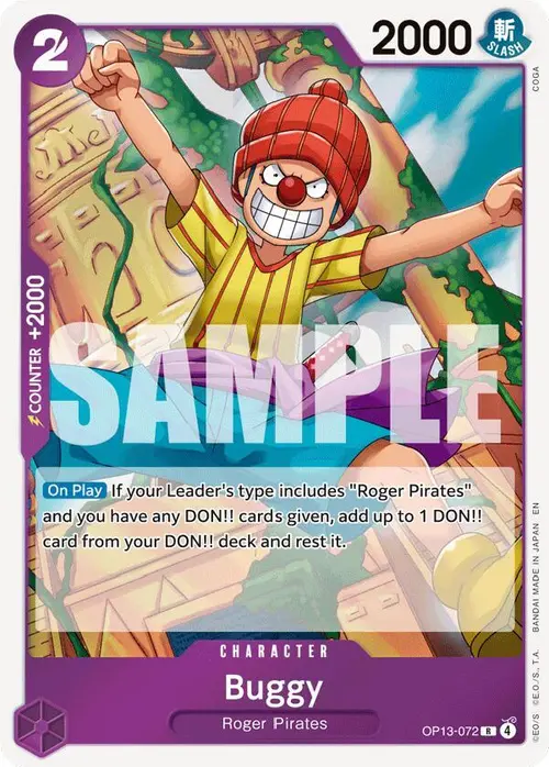 Buggy card art