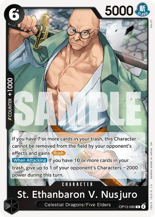St. Ethanbaron V. Nusjuro card art
