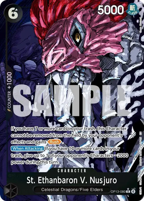St. Ethanbaron V. Nusjuro (Alternate Art) card art