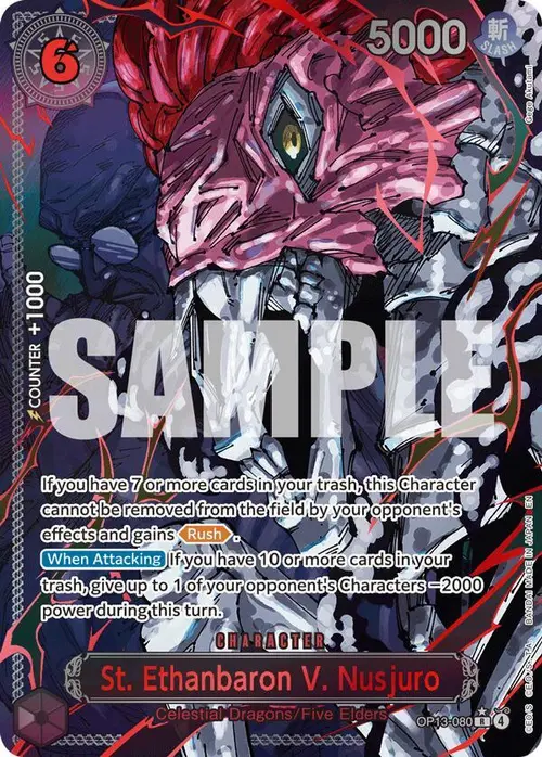 St. Ethanbaron V. Nusjuro (Parallel) card art