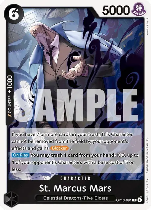 St. Marcus Mars card art