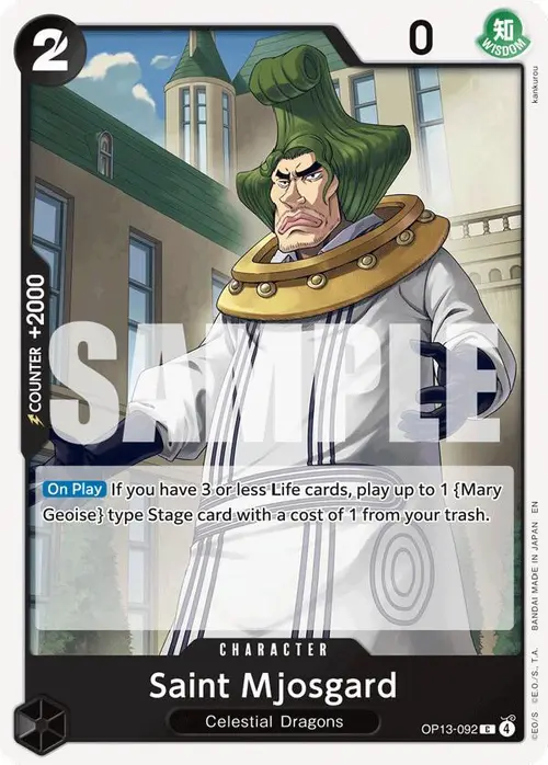 Saint Mjosgard card art