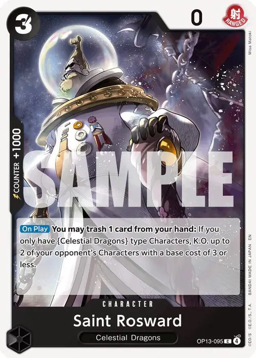 Saint Rosward card art