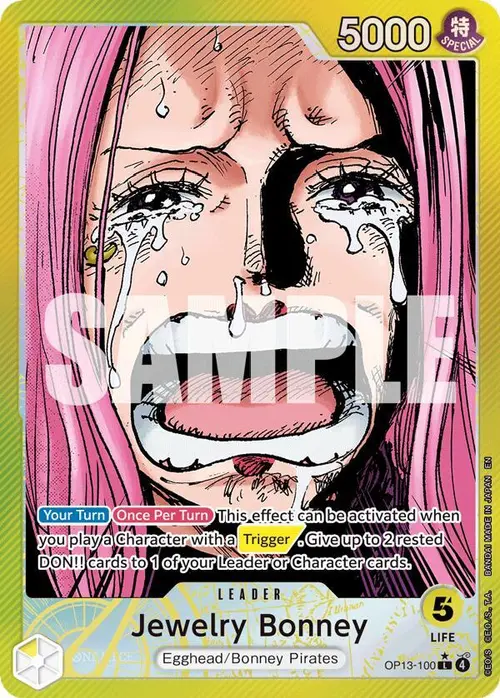 Jewelry Bonney (100) (Alternate Art) card art