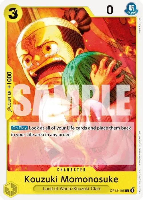 Kouzuki Momonosuke card art
