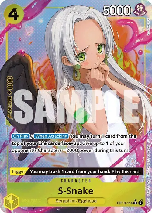 S-Snake (Alternate Art) card art