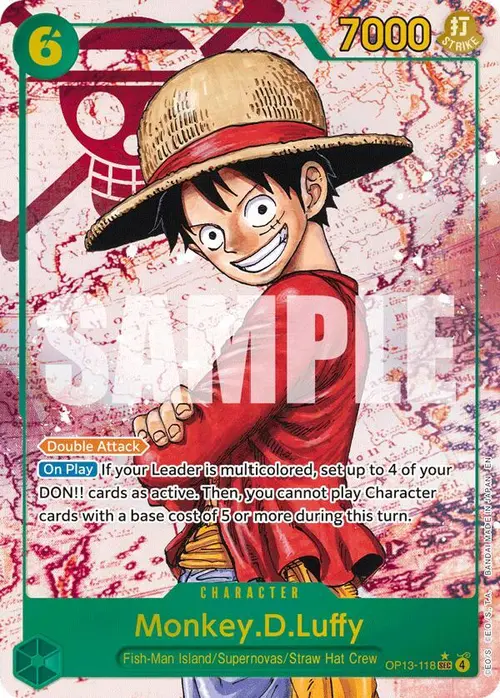 Monkey.D.Luffy (118) (Parallel) card art