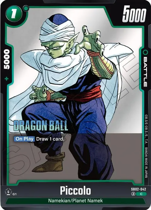Piccolo card art
