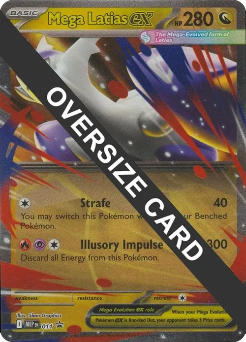 Mega Latias ex - 011 card art
