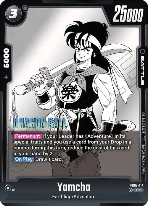 Yamcha card art