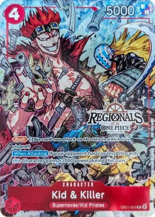 Kid & Killer (CS 25-26 Regionals Textured Chase Promo) card art