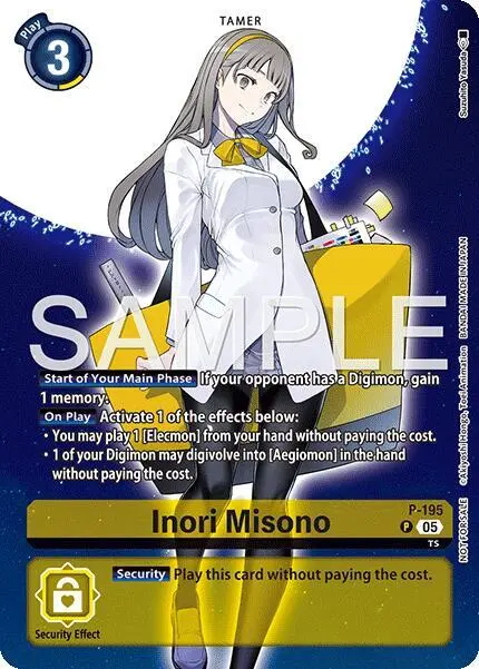 Inori Misono (Digimon Story: Time Stranger Promo Pack) card art