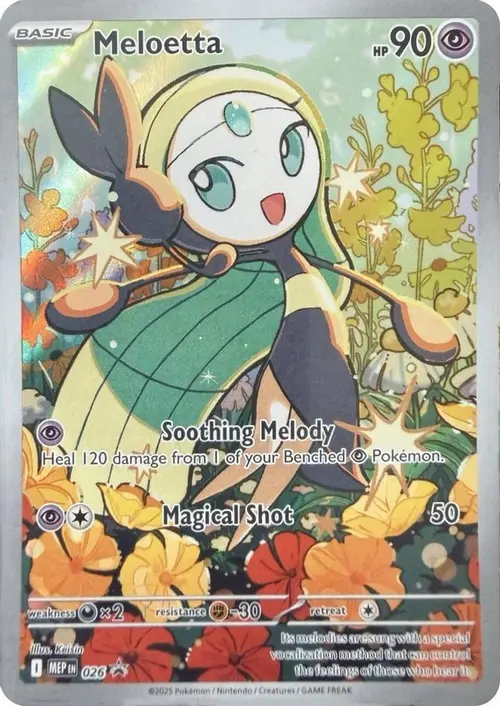Meloetta - 026 card art
