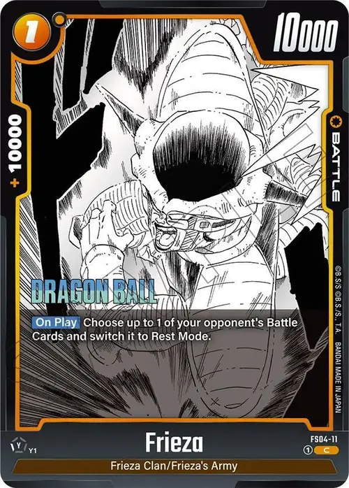 Frieza card art