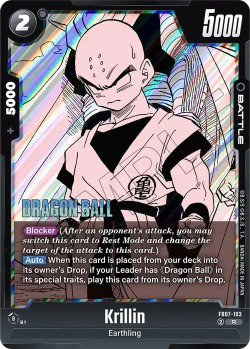Krillin card art