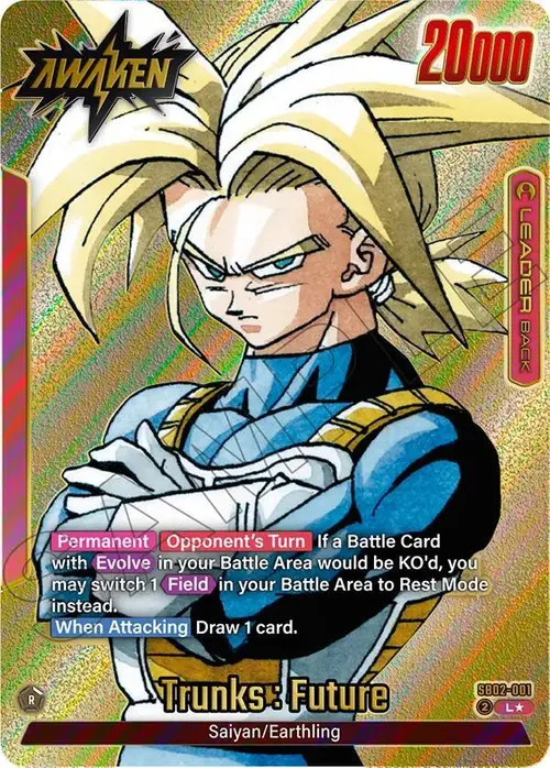 Trunks : Future (Gold) card art