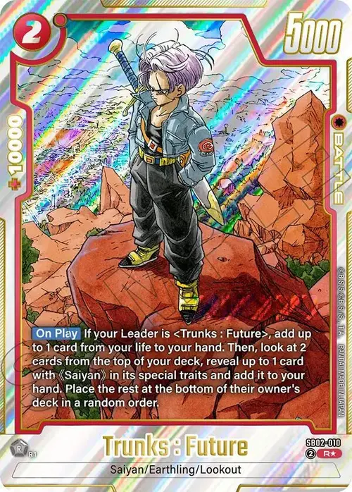 Trunks : Future (Alternate Art) card art