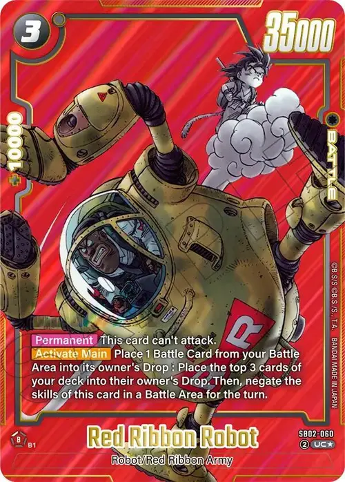Red Ribbon Robot (Alternate Art) card art