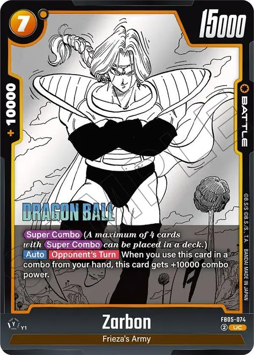 Zarbon card art