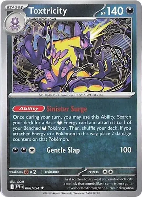 Toxtricity card art