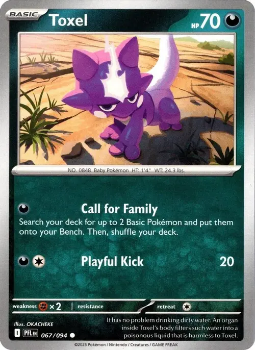 Toxel card art