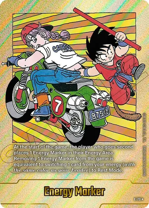 Energy Marker (E-70) (Gold) card art
