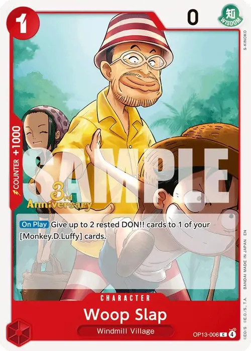 Woop Slap card art