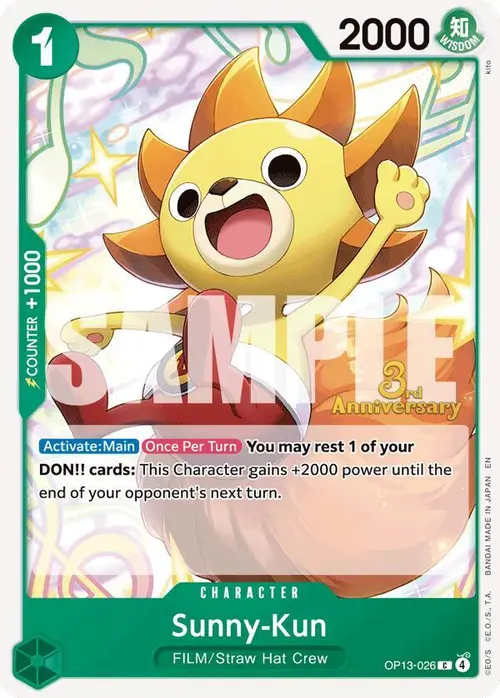 Sunny-Kun card art