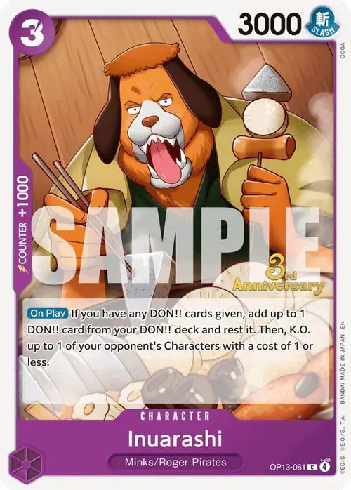 Inuarashi card art