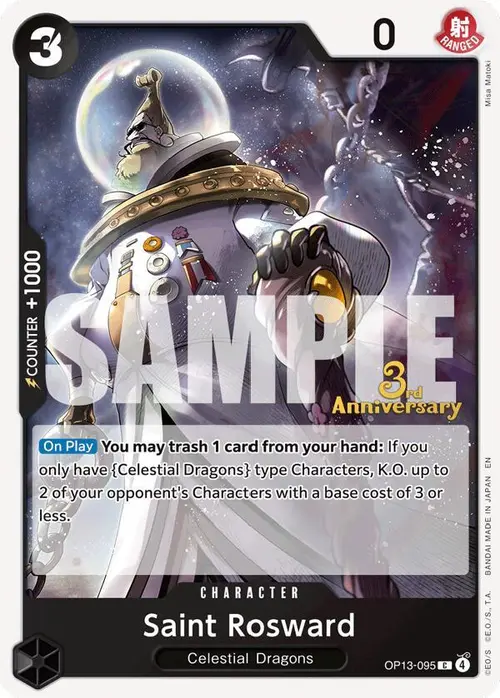 Saint Rosward card art