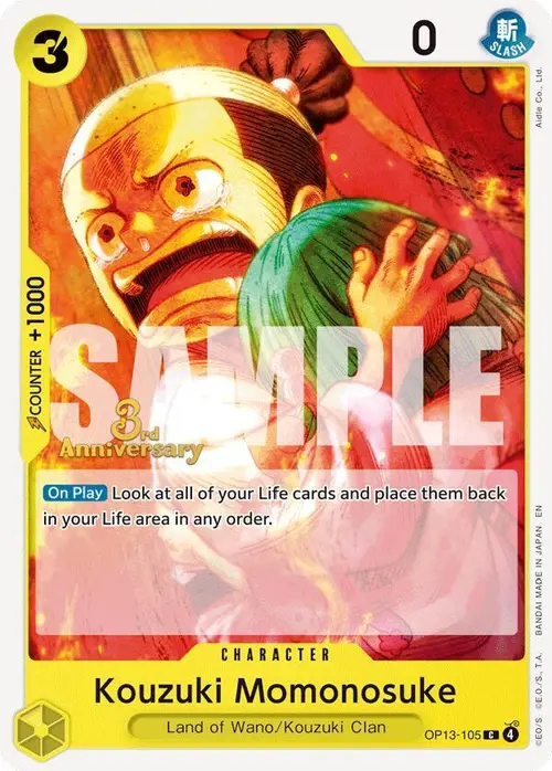 Kouzuki Momonosuke card art