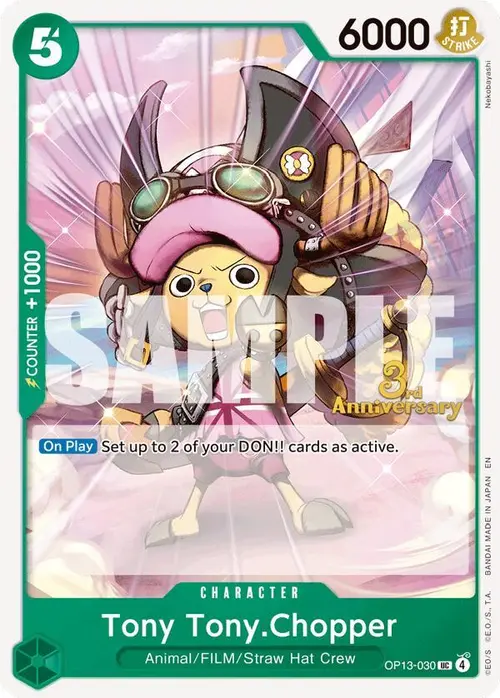 Tony Tony.Chopper card art