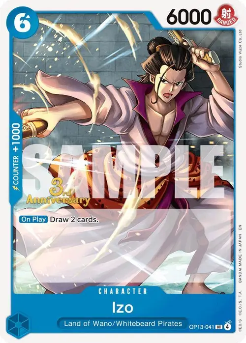 Izo card art