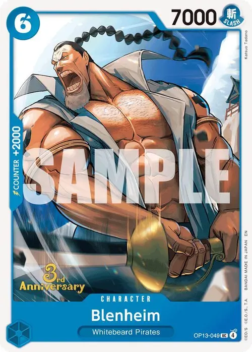 Blenheim card art