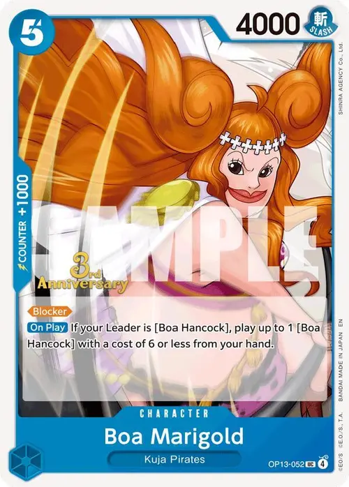 Boa Marigold card art