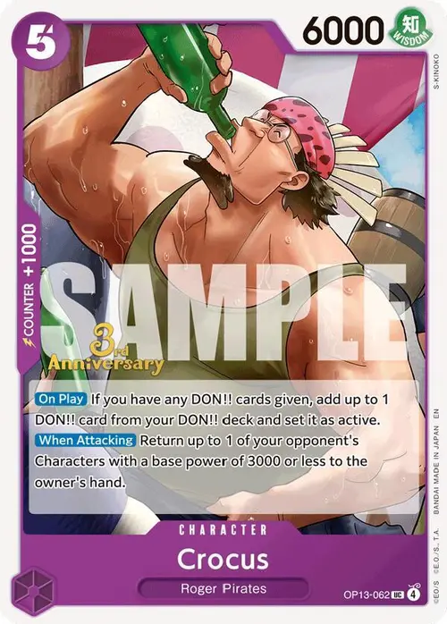 Crocus card art