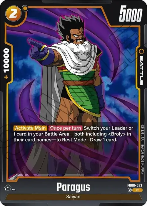 Paragus card art