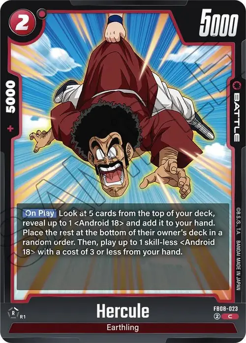 Hercule card art