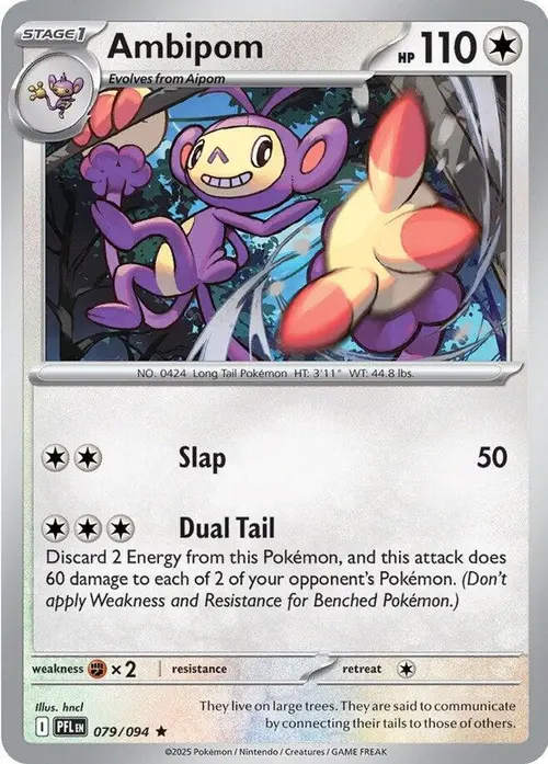 Ambipom - 079/094 card art