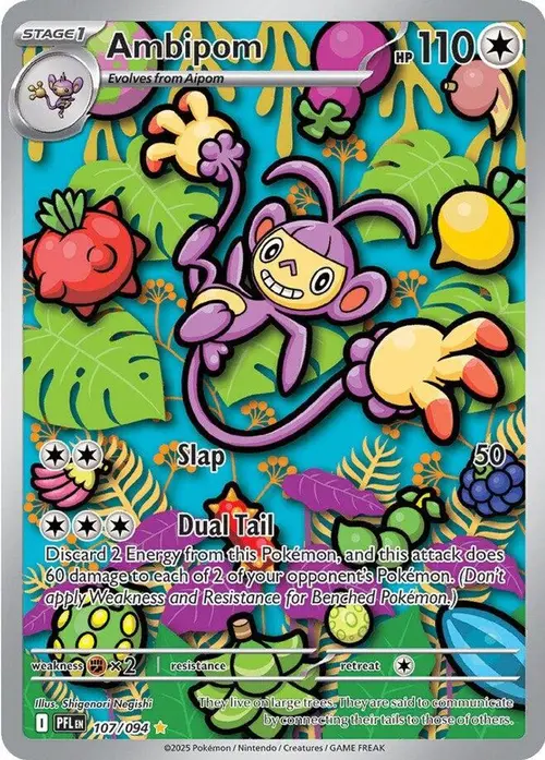 Ambipom - 107/094 card art